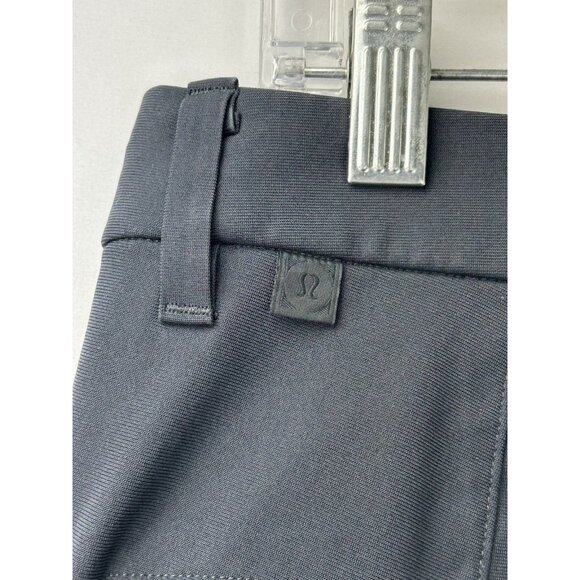 Lululemon Men's 32x29 Gray Charcoal ABC Slim Fit Utilitech Stretch Chino Pants - Picture 10 of 15